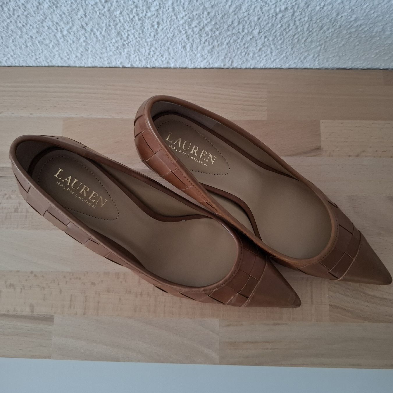 Ralph Lauren Damenschuhe: Ralph Lauren Pumps, Gr. 38 braun, Leder – Neu und originalverpackt aus Emmen von Tigerlady 1