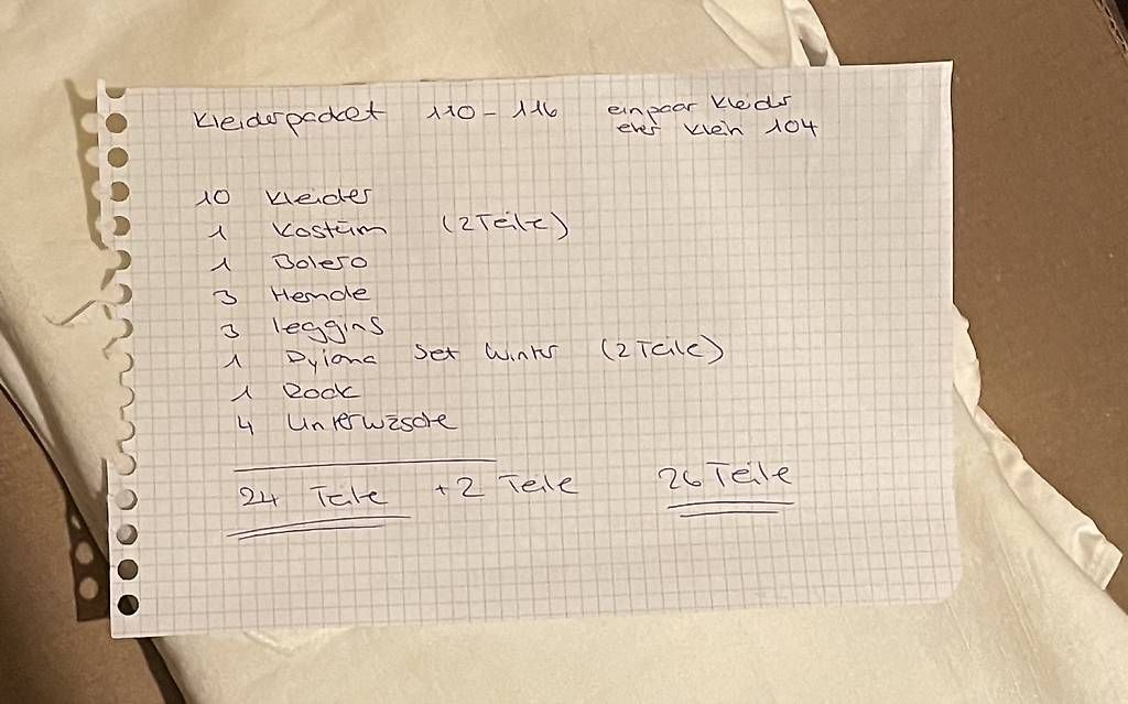 Lotti & Set di vestiti: Kleiderpacket 110/116 – Usato da Niederhasli venduto da sev_d7hq 4