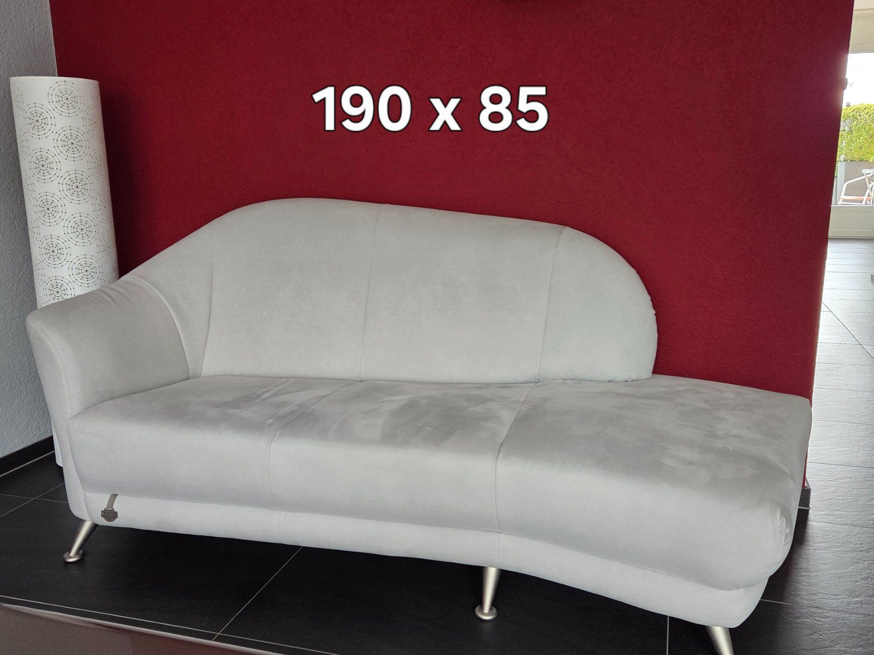 Divani: Sofa VENTURO By Albert Ponsel. Mit hellgrauem Stoffüberzug. – Usato da Jaberg venduto da Pasta03