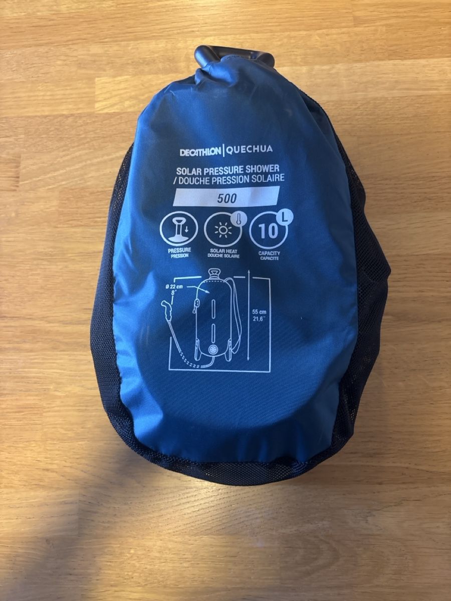Decathlon Duschen: Solar Pressure Shower 10L  – Neu (gemäss Beschreibung) aus Morges von Brunocunha05