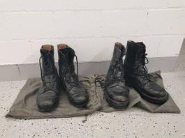 Kampfstiefel 90, Leder, Schweizer Militär, Grösse 43