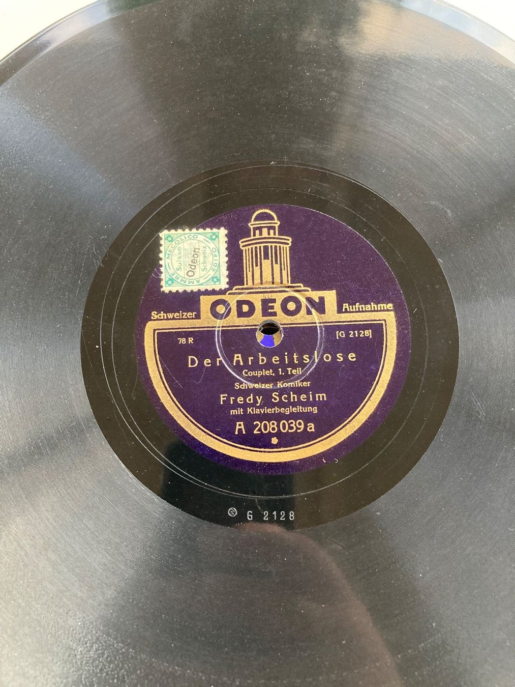 Dischi in vinile: 14 schweizerische Schellackplatten, Lys Assia, Fredy Scheim, – Usato da Altstätten SG venduto da orthophonix