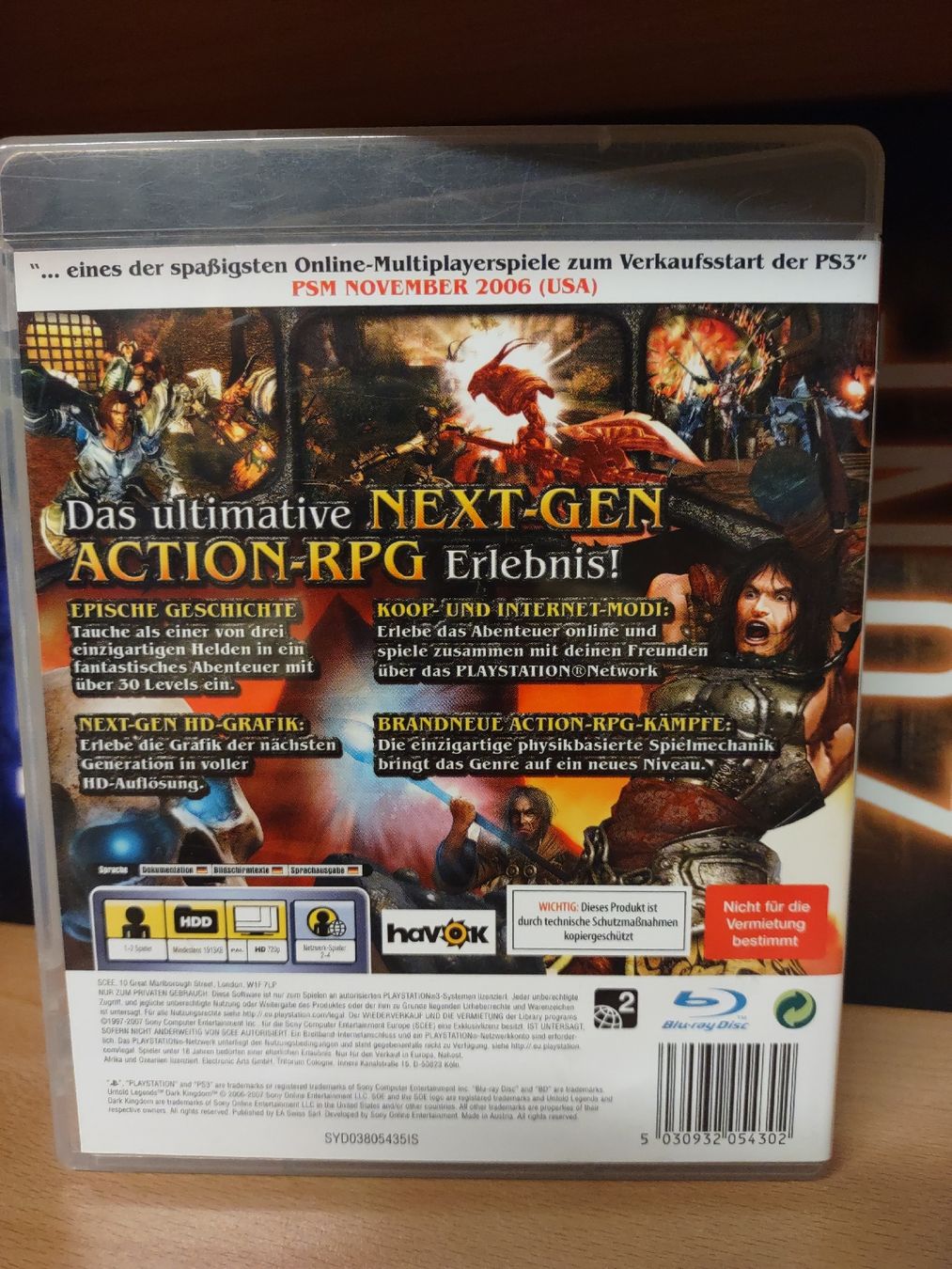 Sony Spiele: Untold Legends Dark Kingdom PS3 - Jeu d'action aventure – Gebraucht aus fribourg von GameSpot 1