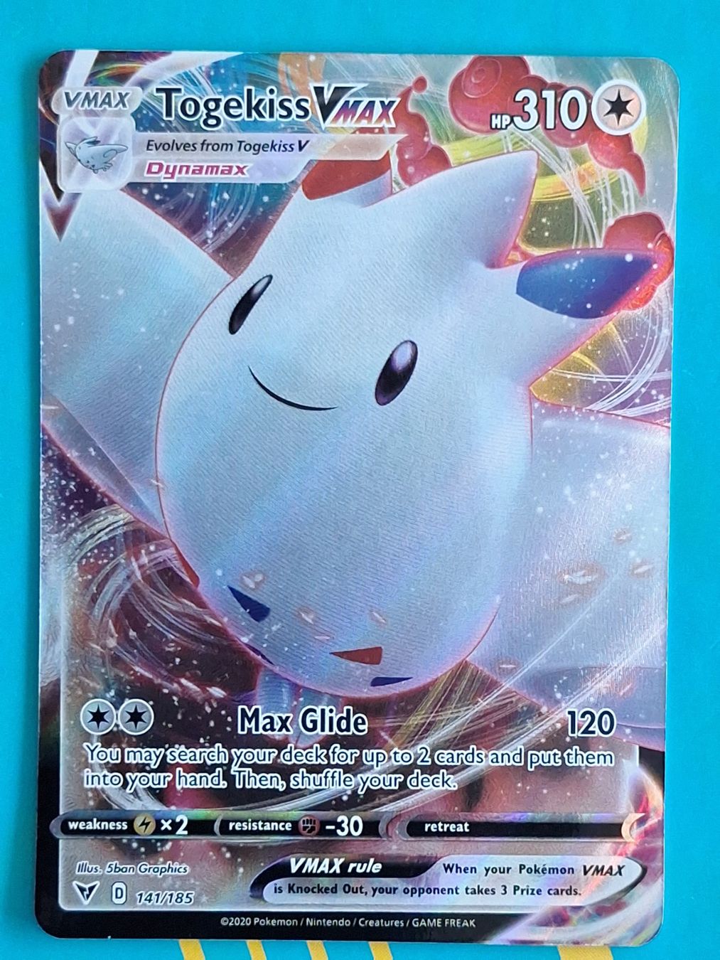 Pokémon Sammelbilder & Trading cards: Togekiss VMax - Vivid Voltage - #13 – Gebraucht aus Altstätten SG von GGsGameshop