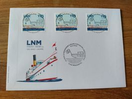 Combo FDC 150 Jahre LNM, Vollersttagstempel