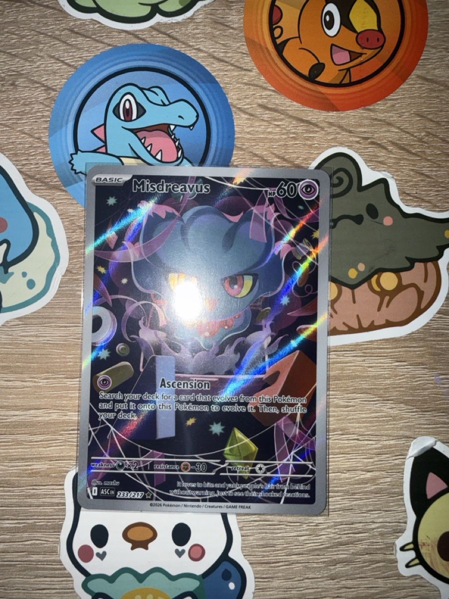Pokémon Carte collezionabili: Misdreavus IR – Nuovo (secondo la descrizione) da St-Maurice venduto da Whatty
