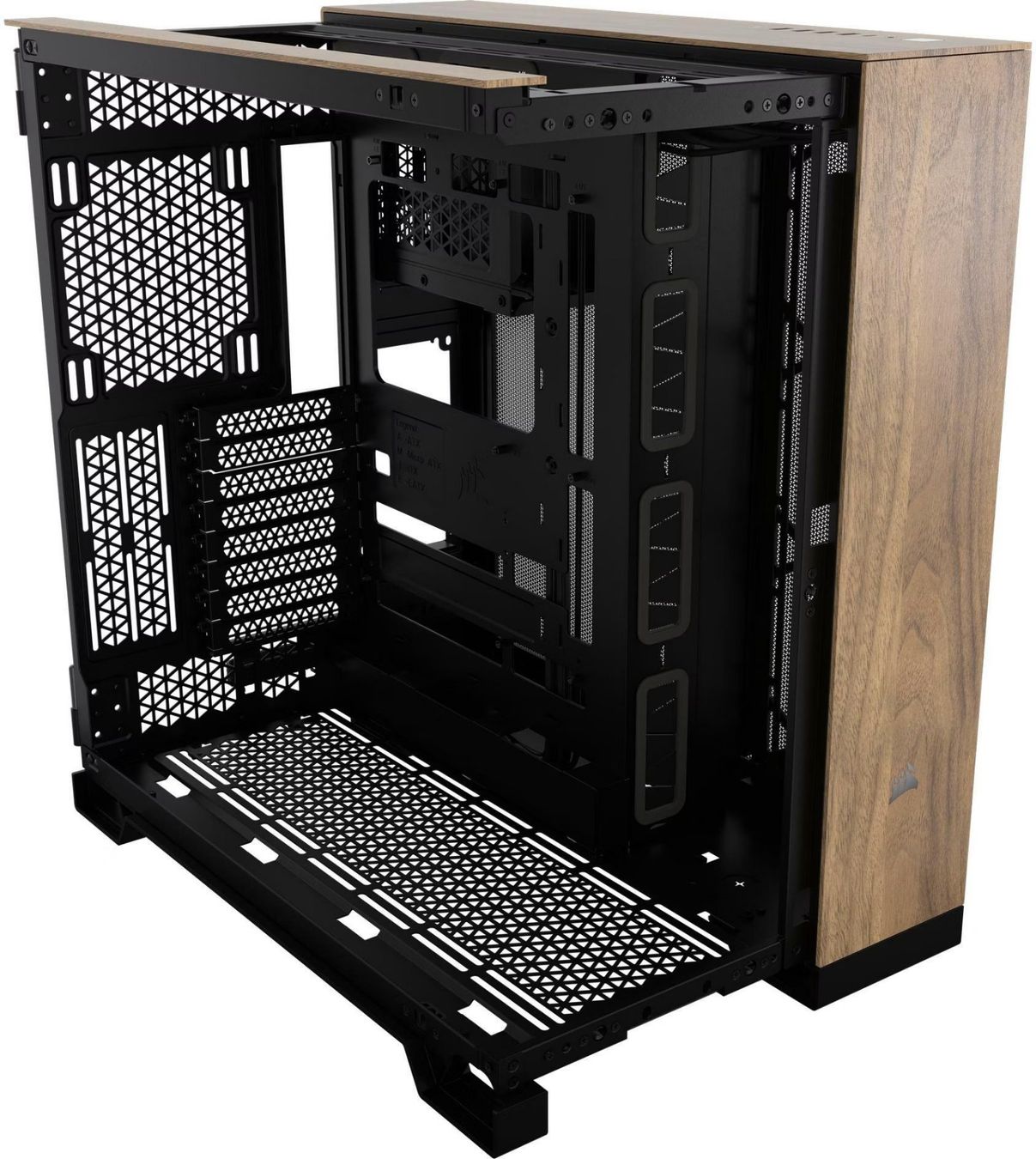 Corsair Custodie: PC Case "Corsair 6500x Schwarz/Walnuss" - NEU – Nuovo e nell'imballaggio originale da Locarno venduto da fun_qm8g 4