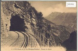Chemin de fer Martigny-Chatelard - Tunnel de Lachat