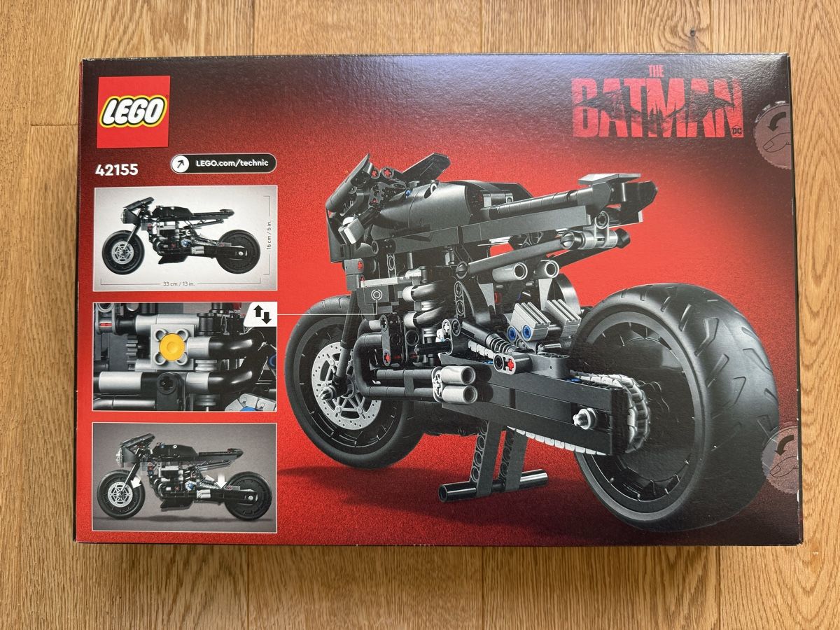 Lego Kit di costruzioni: Lego 42155 The Batman - Batcycle – Nuovo e nell'imballaggio originale da Zürich venduto da WField 1