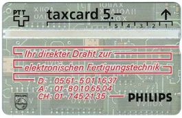 Taxcard 212L_77347 Philips ungebraucht