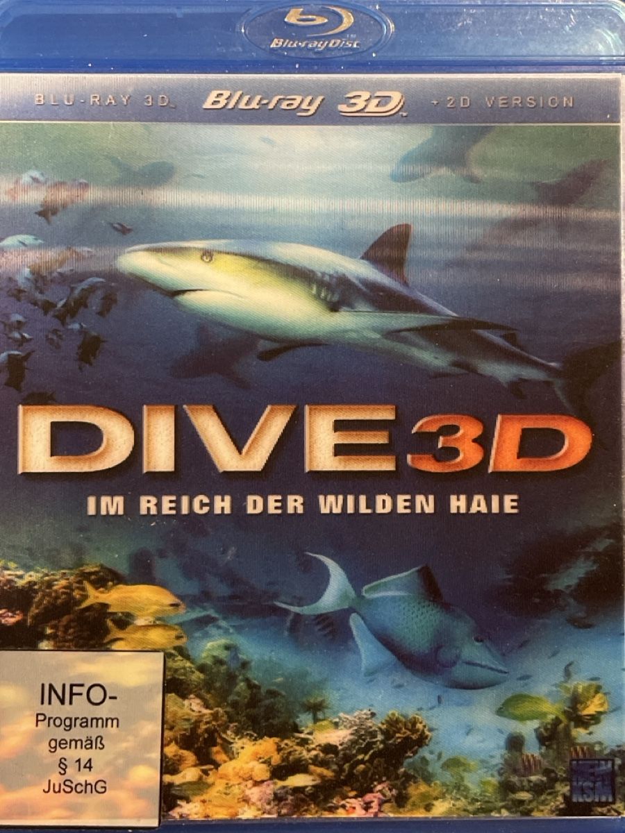 Tutti i DVDs: Dive 3D - Im Reich der wilden Haie – Nuovo (secondo la descrizione) da Waldenburg venduto da Gonzo8