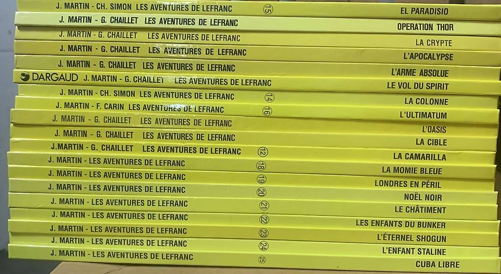 Fumetti: J.Martin les aventures de le Franc – Usato da Lausanne venduto da eri_wtq8