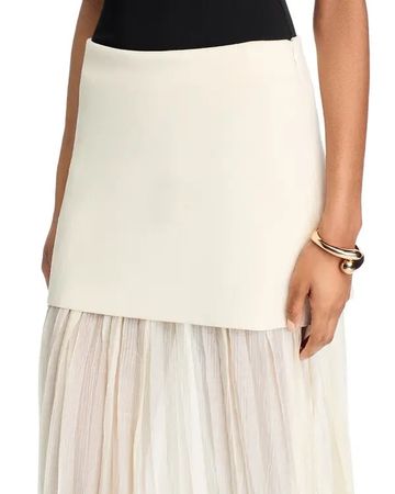 Pleated skirt size S
