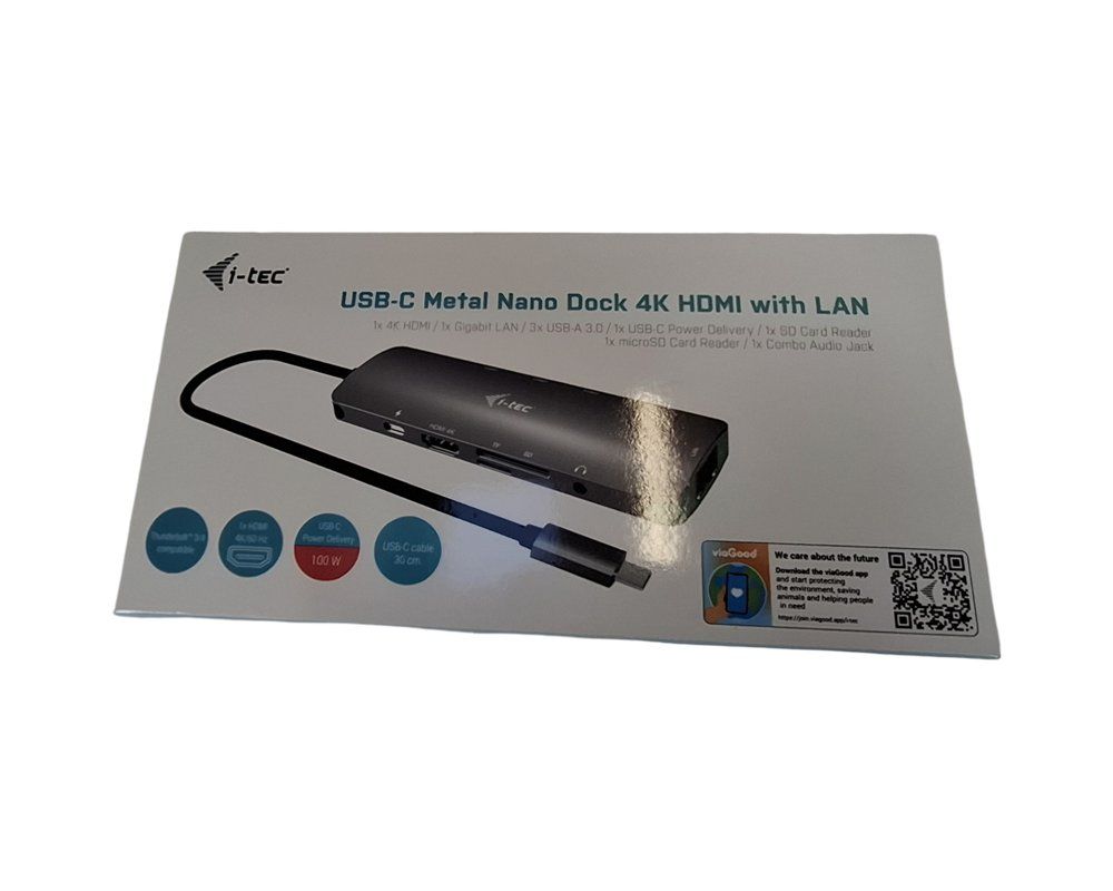 I-tec Dockingstation: I-TEC, USB-C Dockingstation mit HDMI 4K und LAN – Neu (gemäss Beschreibung) aus Wil SG von Restwert_Wil