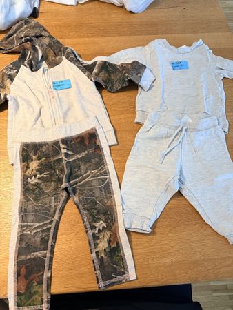 Baby Bekleidungsset 2teilig Camouflage Grösse 68-74 neu