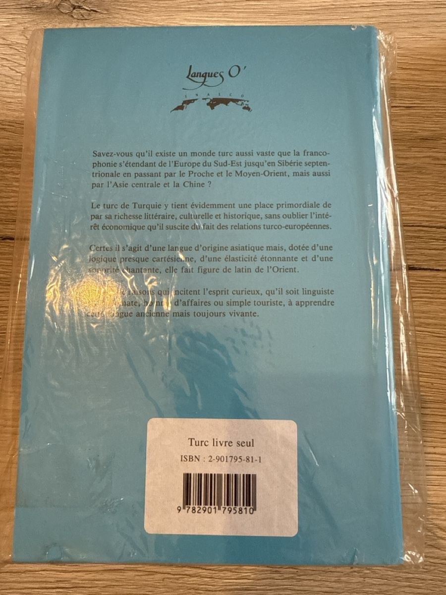 Libri: Méthode de Turc vol1 - Livre + 2 cassettes – Nuovo e nell'imballaggio originale da Genève venduto da DoualS 1