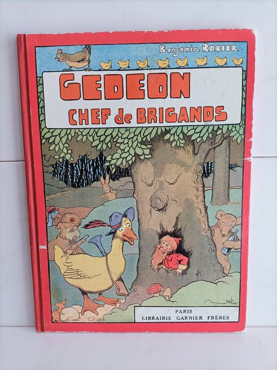 PUZZLE ancien - Puzzle en Bois - Gedeon (Benjamin Rabier) - TF1 - années 70s