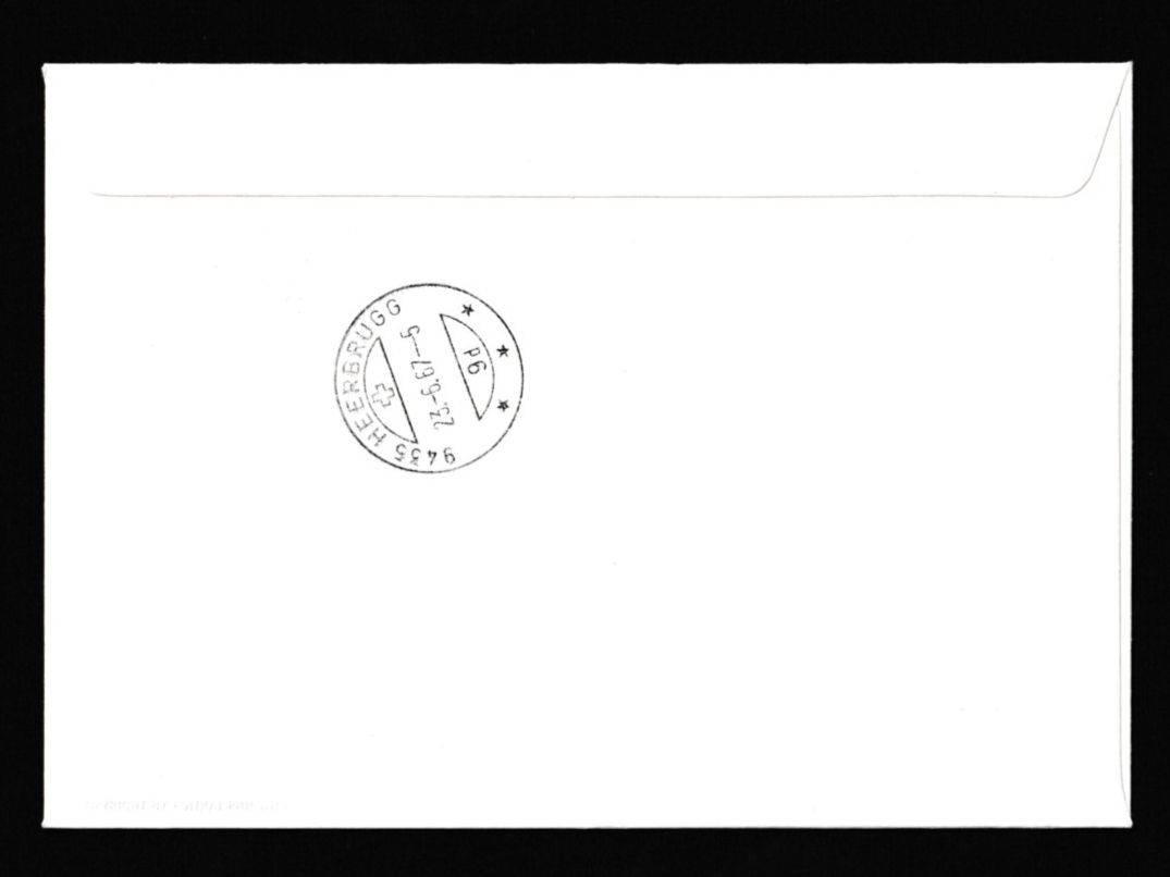 Buste & buste per spedizione: 1x Brief - CH - 1967 – Usato da Rüti ZH venduto da jpee 1