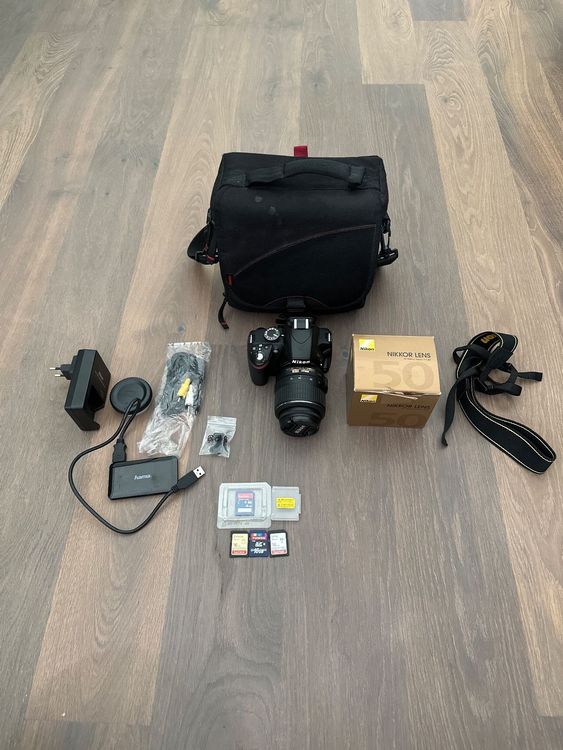 Nikon D3200 inkl. Zubehör | Kaufen auf Ricardo