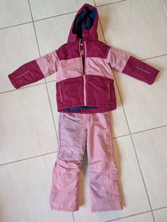 Skihose und Jacke Grösse 110/116