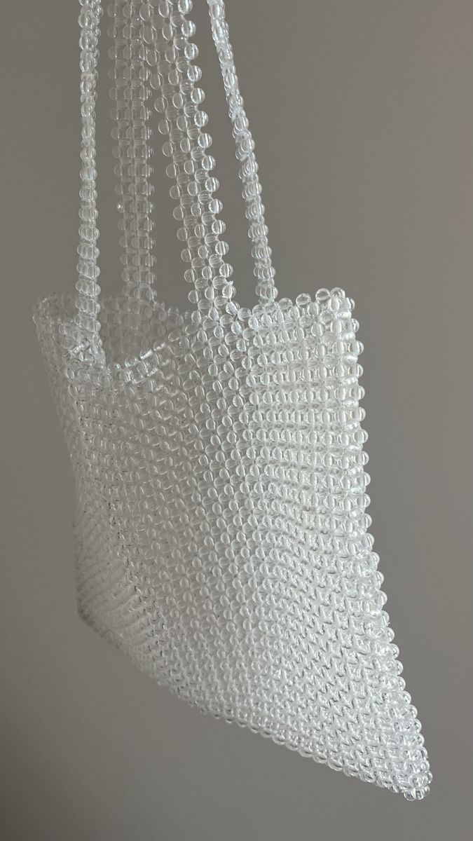 Borse da donna: Borsa trasparente con perline in stile tote, usata – Nuovo (secondo la descrizione) da Lugano venduto da yul_fhg2 5