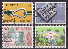 Satz SBK-Nr. 765-768 Sonderpostmarken
