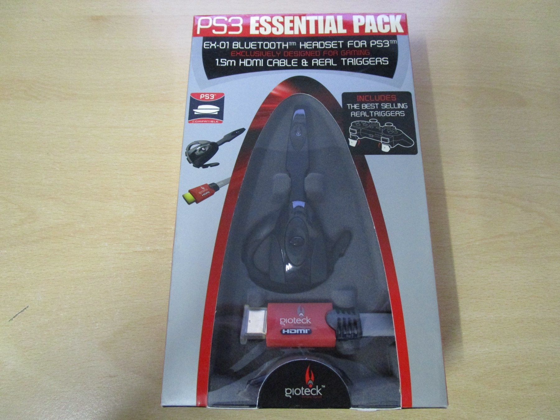 Cavi: Playstation 3 Essential Pack (Headset, Trigger + HDMI Kabel) – Nuovo e nell'imballaggio originale da Goldau venduto da agestuffer