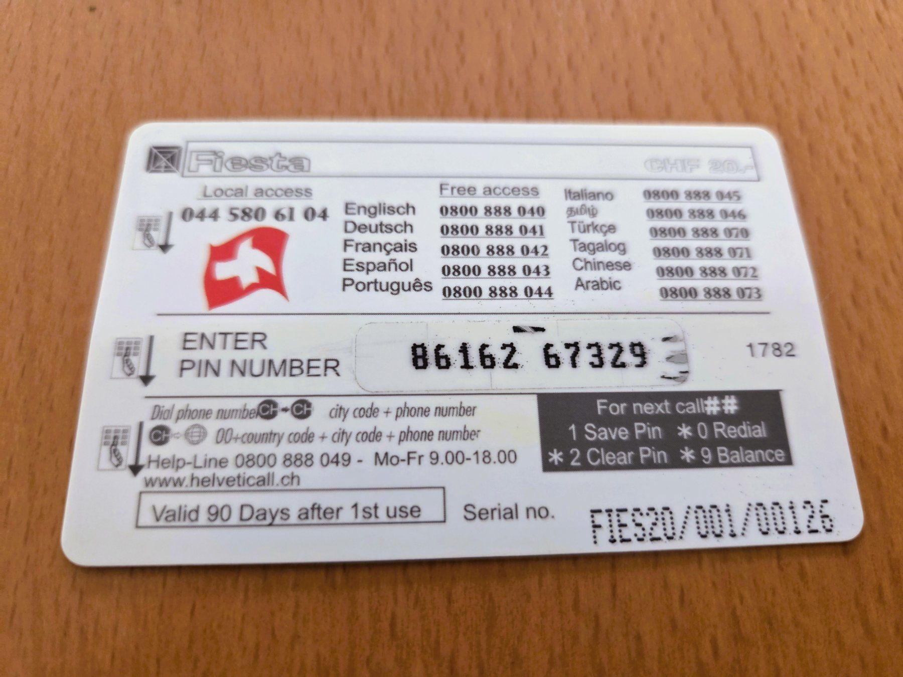 Cartes de téléphone: PREPAID - SCHWEIZ – D'occasion à Brüttisellen par Nighttrain 1