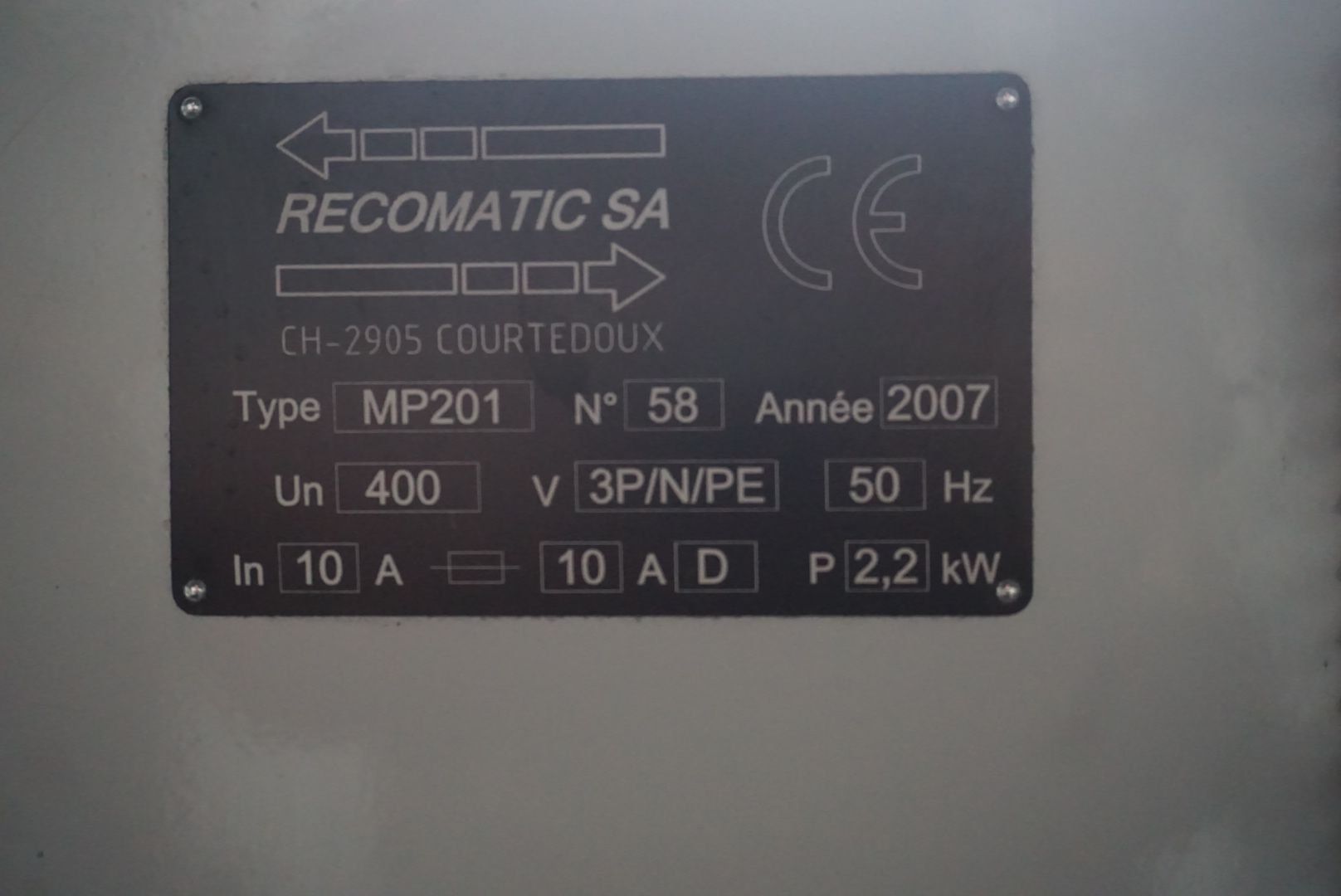 Alle Maschinen: Poste de polissage Recomatic MP201 N°58 – Gebraucht aus La Chaux-de-Fonds von Greub_Machines 5