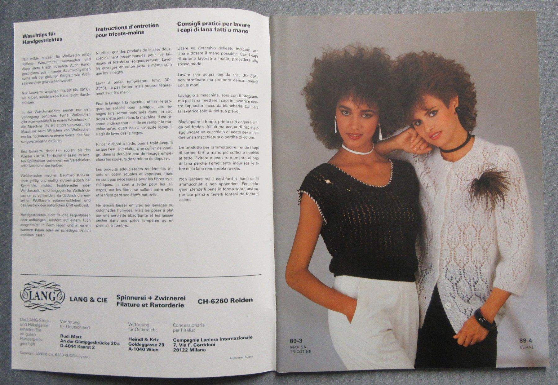 Zeitschriften & Magazine: Strickheft Lang - Coton actuel - Baumwoll-Mode – Gebraucht aus Auenstein von Padabimbim 1
