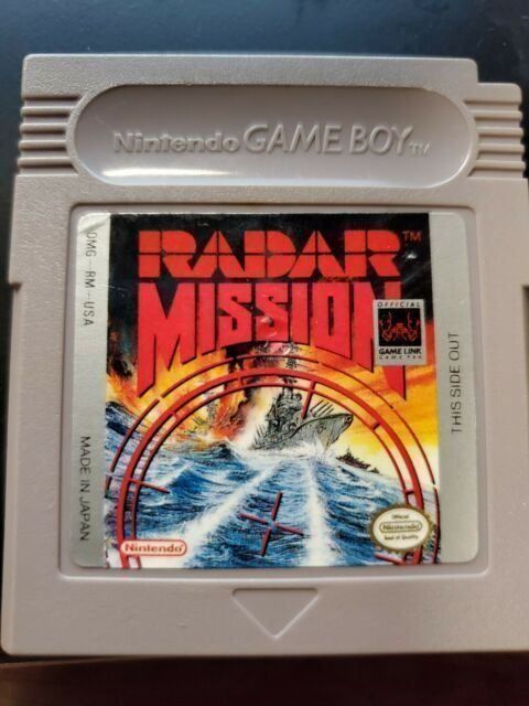 Nintendo Giochi: Gameboyspiel Radar Misson – Usato da Winkel venduto da Studi66 1