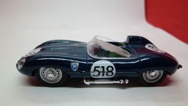 Jaguar D-Type - blau 518 - sehr selten - Mille Miglia 1957