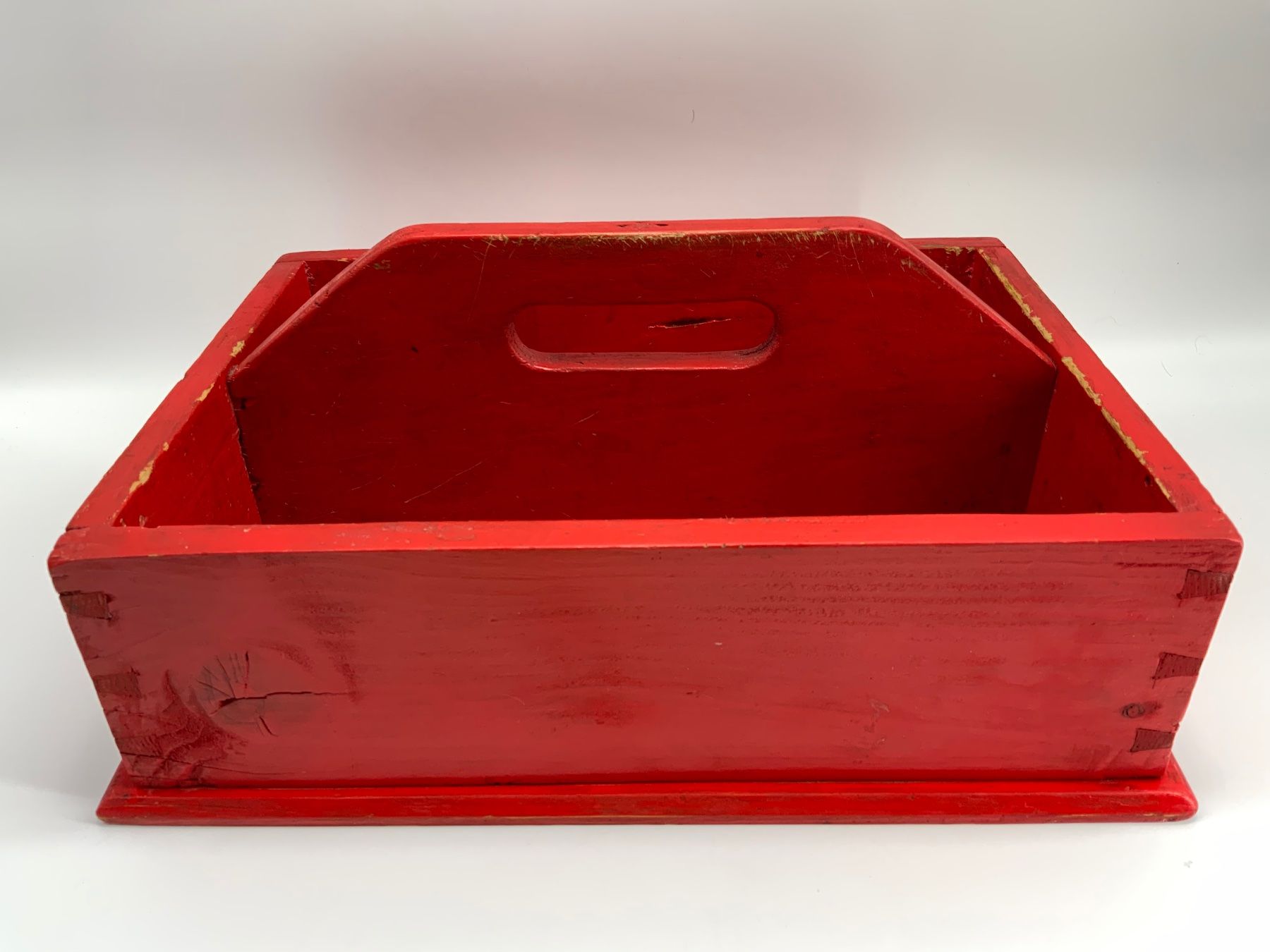 Casse di trasporto: Schuhputzkiste Holz rot – Usato da Erlach venduto da silvia3235 1