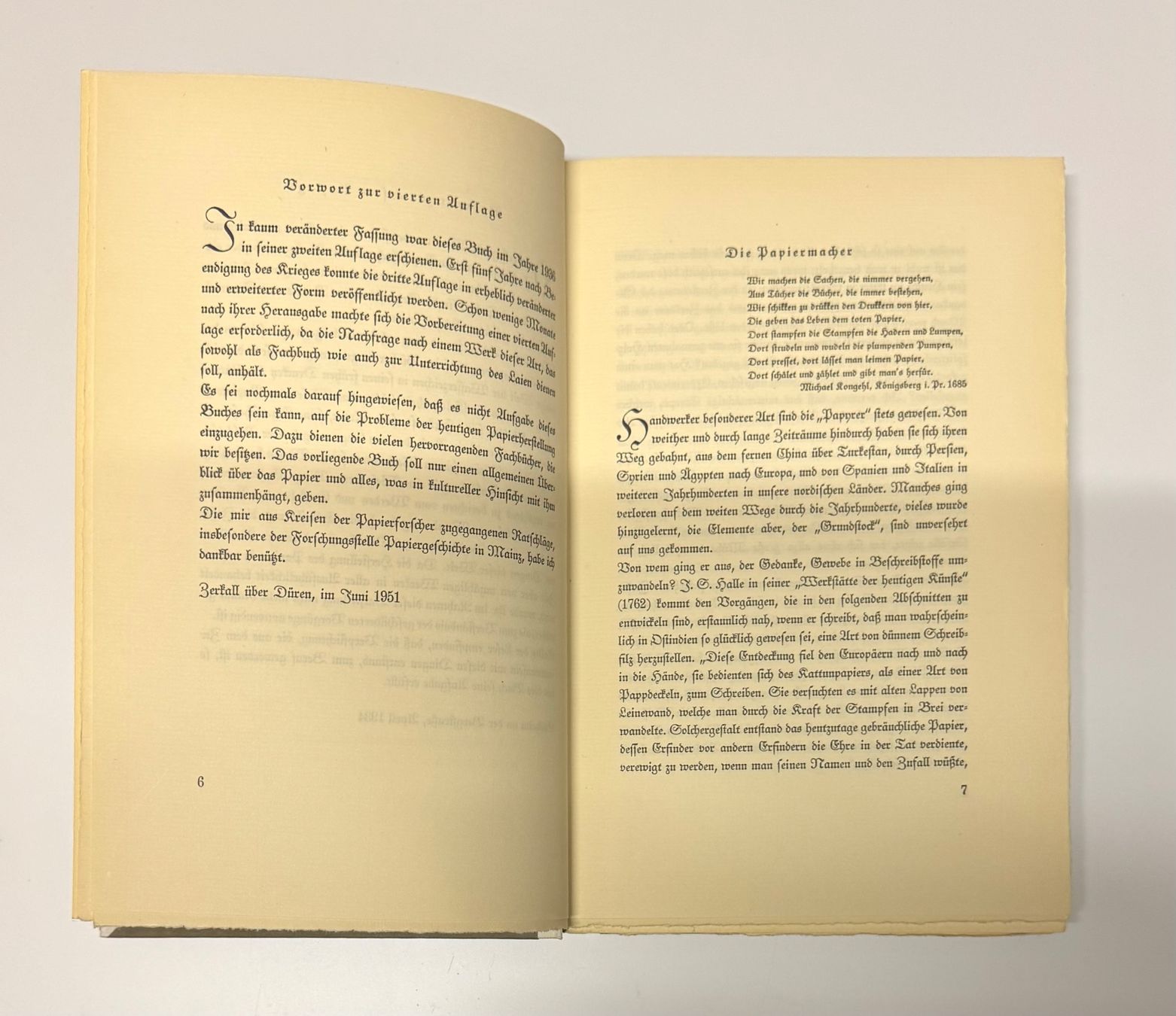 Libri: Das Buch vom Papier, Armin Renker, 1951 – Usato da Bern venduto da Rares 4