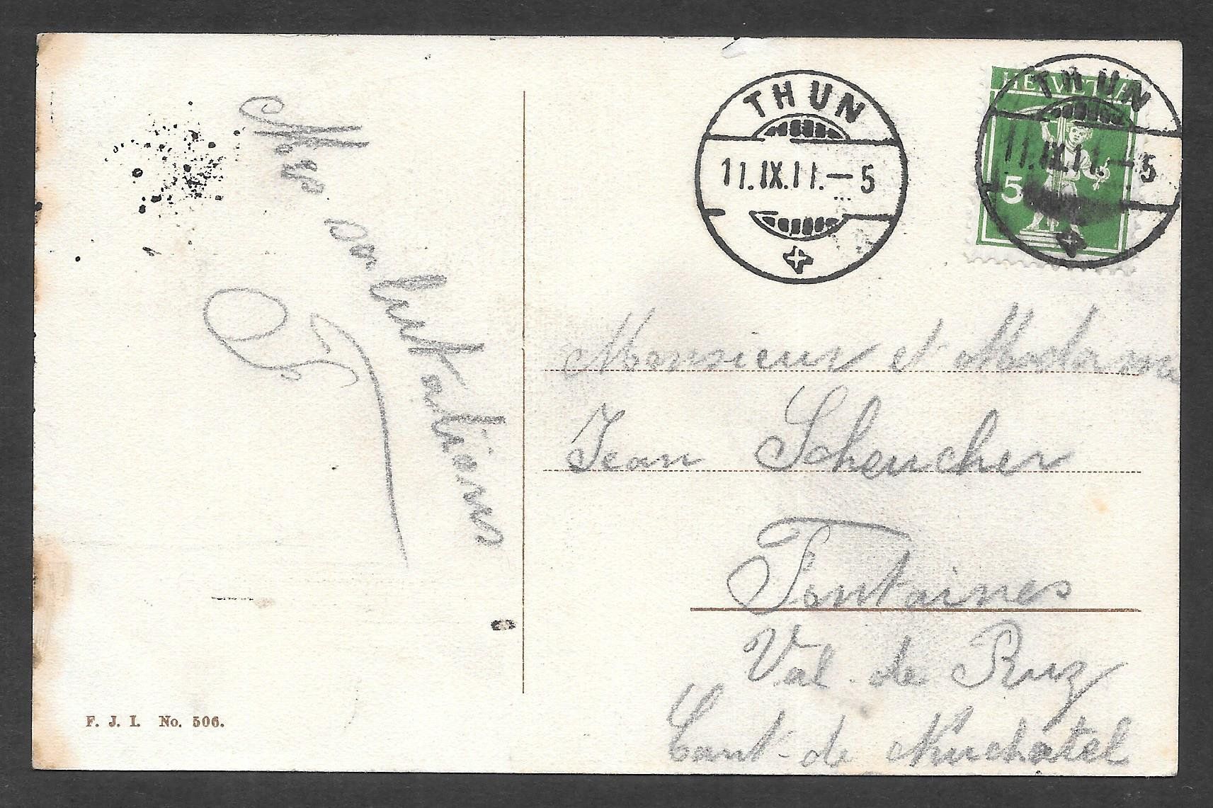 Cartoline postali: Iseltwald Teilansicht – Usato da Olten venduto da clotaldi 1