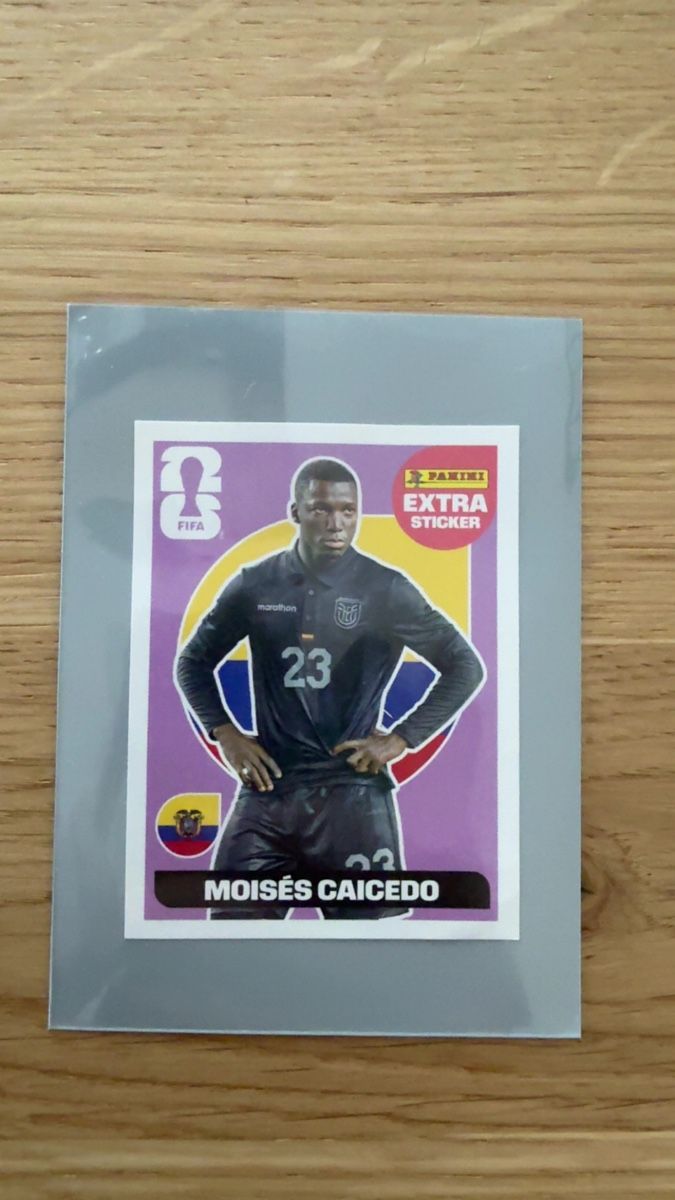 Panini Carte collezionabili: Panini WM 2026 Sticker Moises Caicedo Ecuador Extra – Nuovo e nell'imballaggio originale da Strengelbach venduto da Grazi011 1