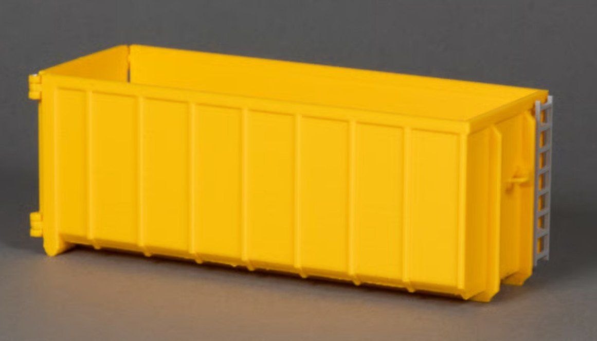 Kit di modellismo & Modellini statici: MSM 5606.01 Abrollcontainer 36 m3 gelb – Nuovo e nell'imballaggio originale da Dagmersellen venduto da FBM-Bacheli