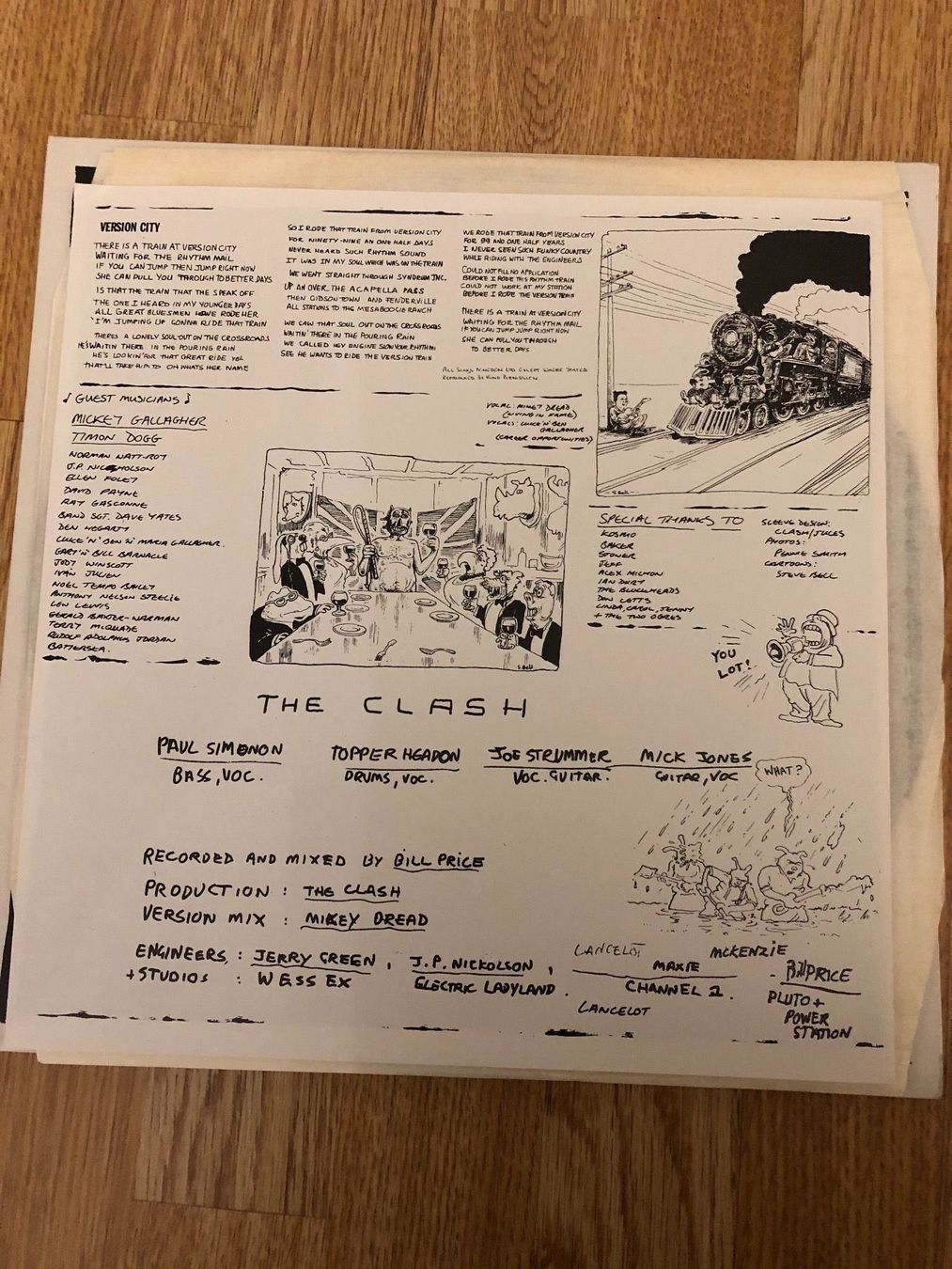 Dischi in vinile: The Clash - Sandinista UK 3xLP – Usato da Schübelbach venduto da Klabauterli 4