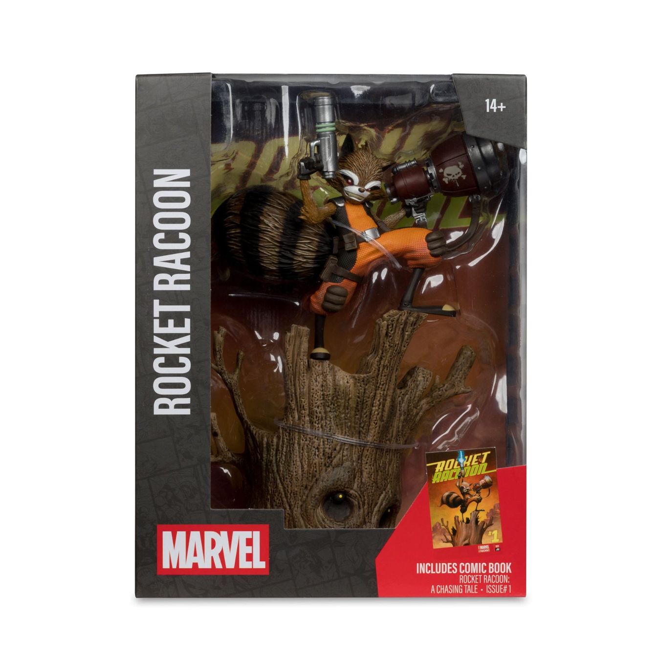 Statuette: Marvel Collection 1/6 Rocket Racoon A Chasing Tale #1 18 cm – Nuovo e nell'imballaggio originale da St-Imier venduto da ATTAKSHOP 7