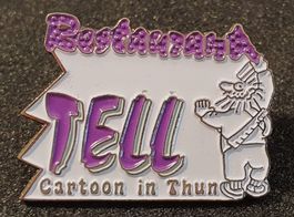 S071 - Pin Restaurant TELL Cartoon in Thun