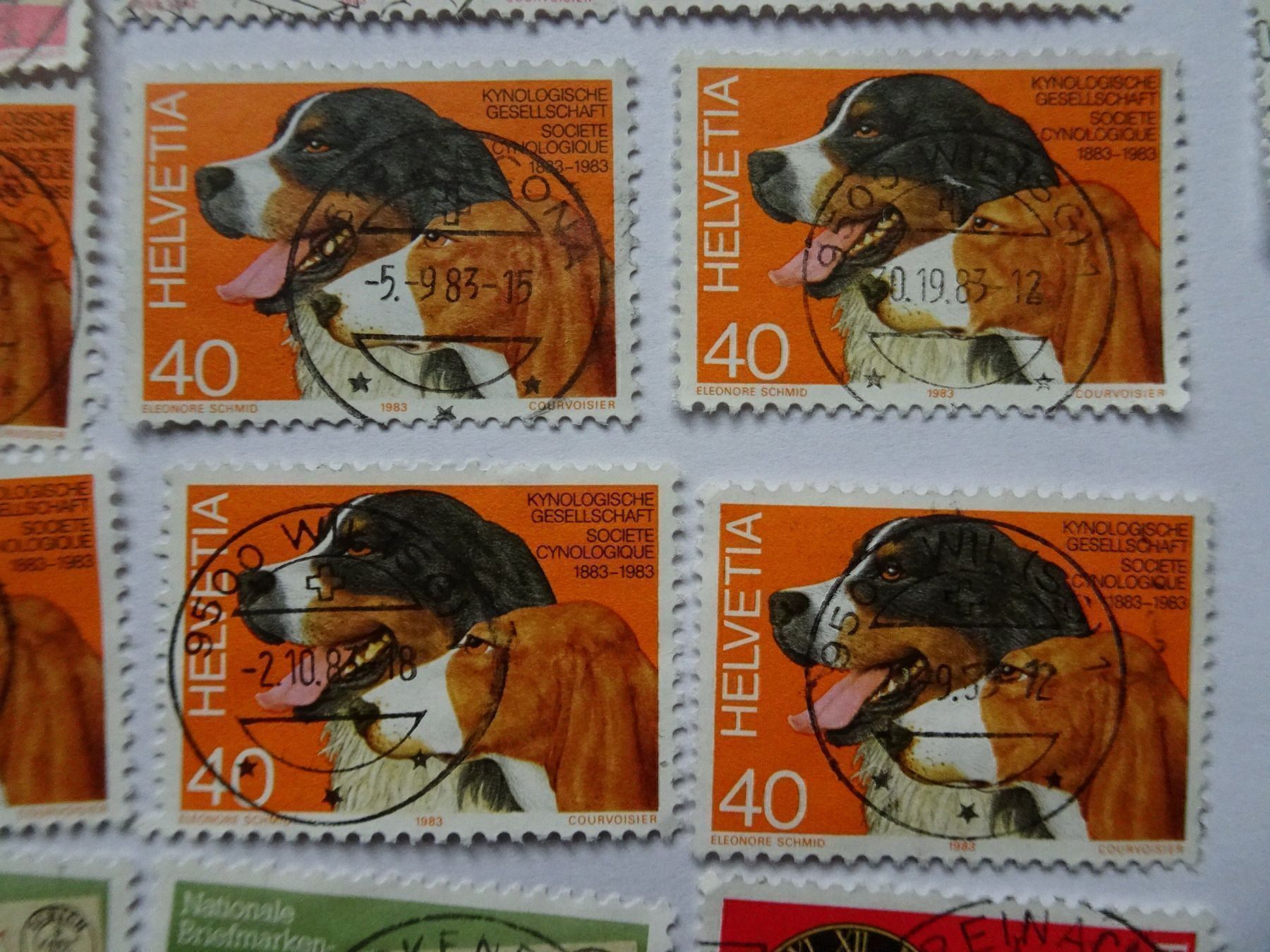 Alle Briefmarken: Vollstempel – Gebraucht aus Aadorf von Chnorli-Furz 9