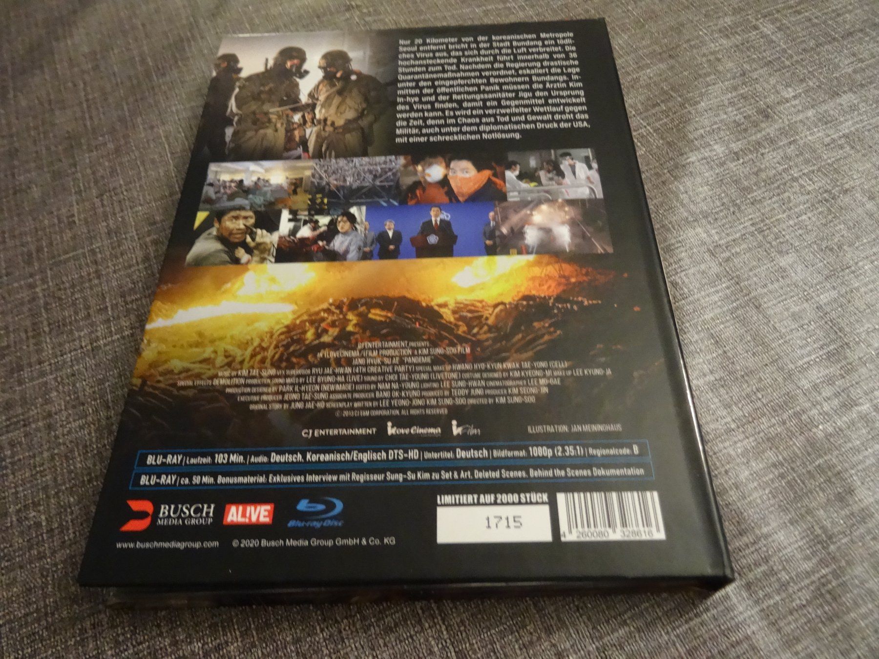 Alle DVDs: Blu-ray Pandemie Mediabook – Gebraucht aus Olten von Disc-Verkauf 3