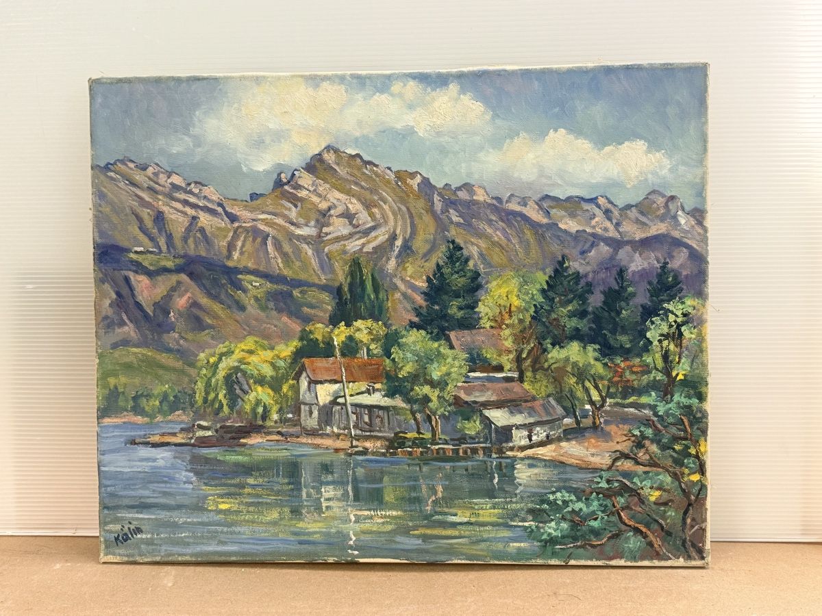 Dipinti: Max Kälin - Ölgemälde – Usato da Solothurn venduto da NUVICO