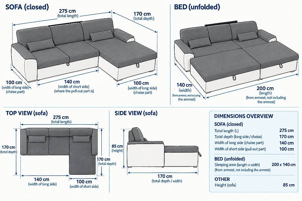 Divani: Sofa Bed / Corner Sofa for Sale  Good Condition – Usato da Küsnacht ZH venduto da dkw_6mvz 4