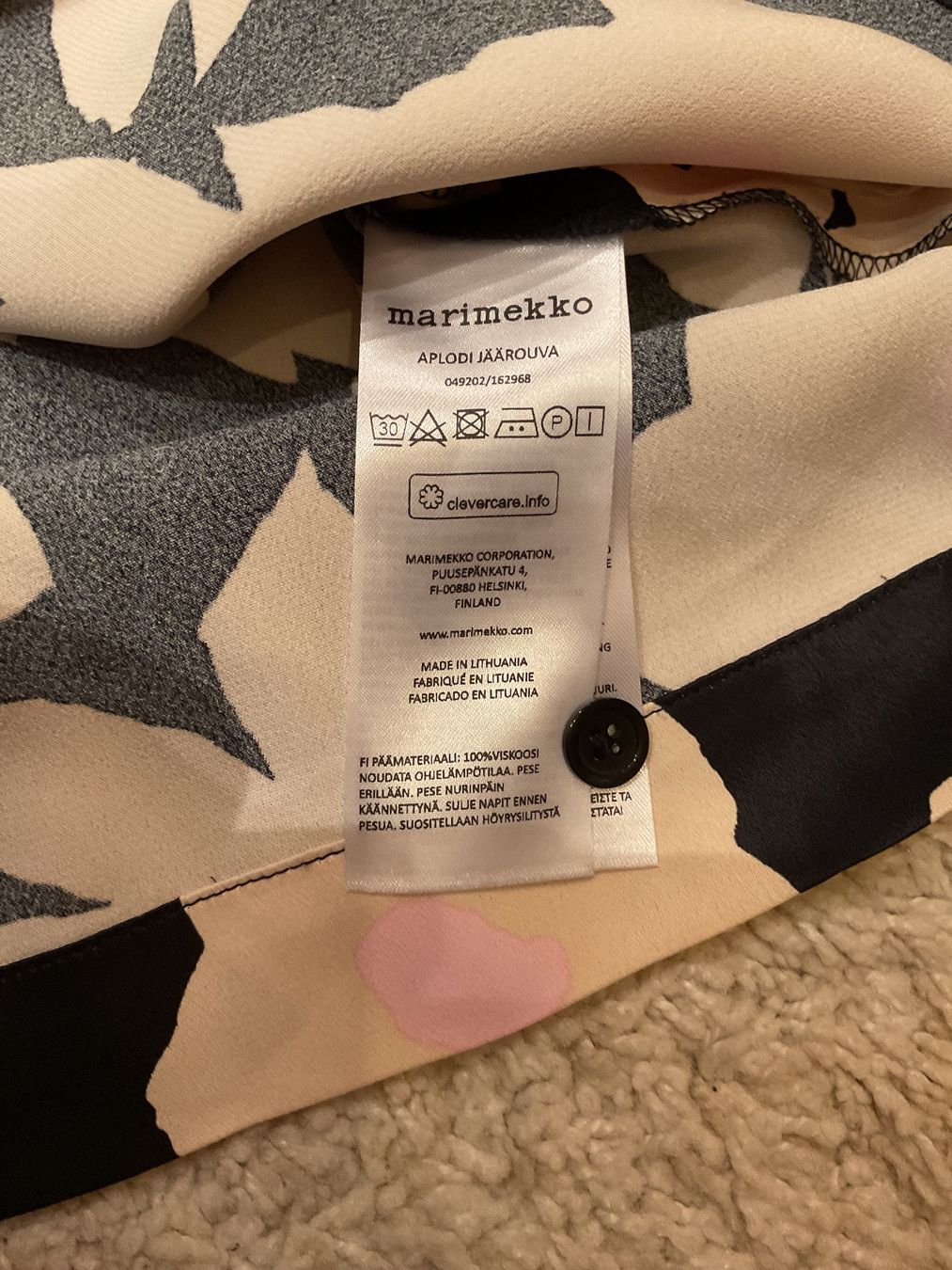 Marimekko Camicette: Marimekko Hemd/Tunika 38 NEU – Nuovo (secondo la descrizione) da Zufikon venduto da mjohannah 6
