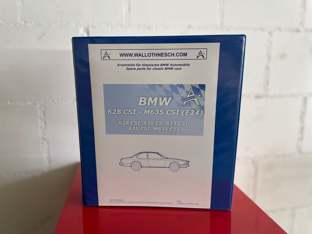 BMW E24 Ersatzteilkatalog für alle 6er Modelle | Kaufen auf Ricardo