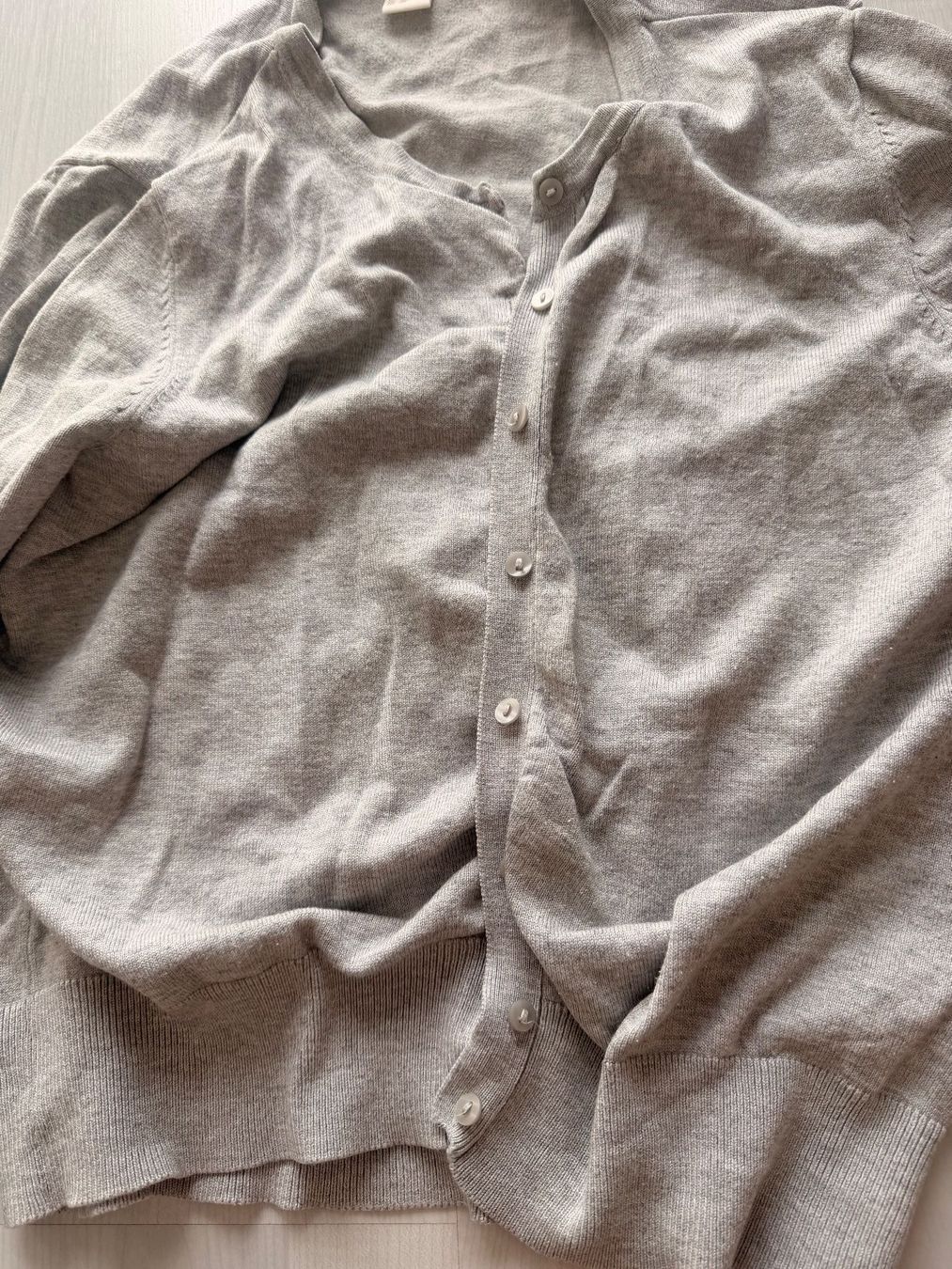 Giacche: Strickjacke, Grau, Gr.S – Usato da Niederurnen venduto da Carbon21 1