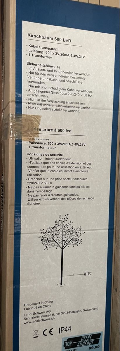 Lampade: Kirschbaum 600LED – Nuovo (secondo la descrizione) da Wohlen AG venduto da moonlightbae10 1