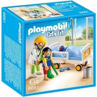 Playmobil City Life 6661 Ärztin Kinderkrankenbett Neu ungeöf