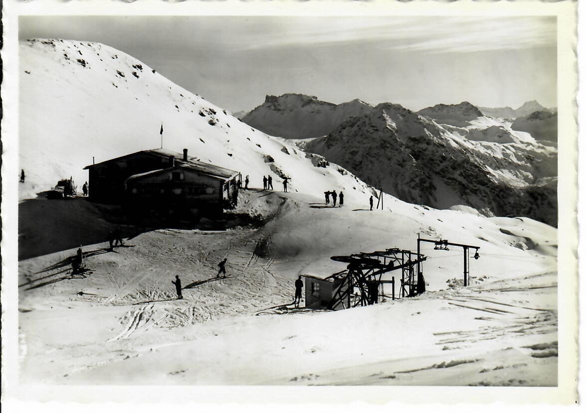 Ansichtskarten: Arosa Weisshornsattel – Gebraucht aus Hochdorf von Ziegel-16